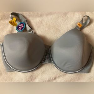 Vanity Fair 40DD back smoothing bra in blue